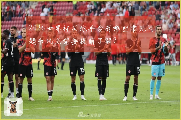 2026世界杯买球平台有哪些常见问题和坑点需要提前了解？