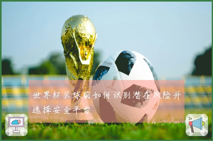 世界杯买球前如何识别潜在风险并选择安全平台